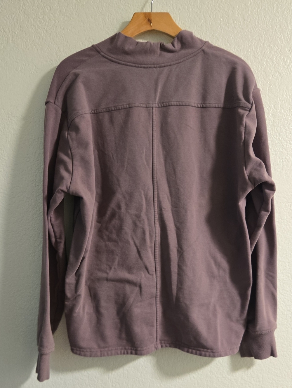 Athleta Retroterry Wrap Sweatshirt - Picture 6 of 6